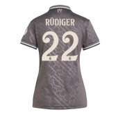 Real Madrid Antonio Rudiger #22 Replika Tredjetröja Dam 2024-25 Kortärmad