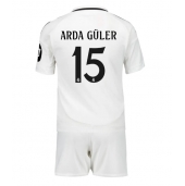 Real Madrid Arda Guler #15 Replika Hemmatröja Barn 2024-25 Kortärmad (+ byxor)