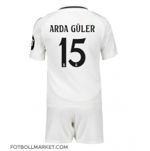 Real Madrid Arda Guler #15 Replika Hemmatröja Barn 2024-25 Kortärmad (+ byxor)