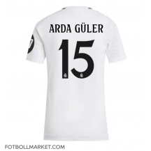 Real Madrid Arda Guler #15 Replika Hemmatröja Dam 2024-25 Kortärmad