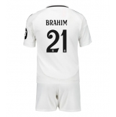 Real Madrid Brahim Diaz #21 Replika Hemmatröja Barn 2024-25 Kortärmad (+ byxor)