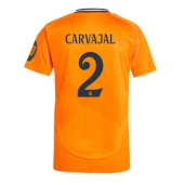 Real Madrid Daniel Carvajal #2 Replika Bortatröja 2024-25 Kortärmad