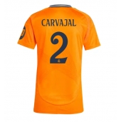 Real Madrid Daniel Carvajal #2 Replika Bortatröja Dam 2024-25 Kortärmad