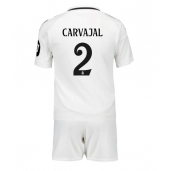 Real Madrid Daniel Carvajal #2 Replika Hemmatröja Barn 2024-25 Kortärmad (+ byxor)