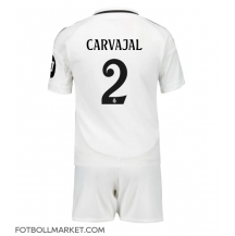 Real Madrid Daniel Carvajal #2 Replika Hemmatröja Barn 2024-25 Kortärmad (+ byxor)