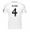 Real Madrid David Alaba #4 Replika Hemmatröja 2024-25 Kortärmad