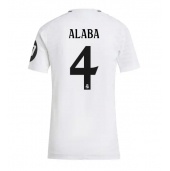 Real Madrid David Alaba #4 Replika Hemmatröja Dam 2024-25 Kortärmad