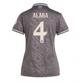 Real Madrid David Alaba #4 Replika Tredjetröja Dam 2024-25 Kortärmad