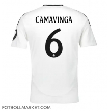 Real Madrid Eduardo Camavinga #6 Replika Hemmatröja 2024-25 Kortärmad