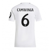 Real Madrid Eduardo Camavinga #6 Replika Hemmatröja Dam 2024-25 Kortärmad