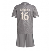 Real Madrid Endrick #16 Replika Tredjetröja Barn 2024-25 Kortärmad (+ byxor)