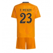 Real Madrid Ferland Mendy #23 Replika Bortatröja Barn 2024-25 Kortärmad (+ byxor)