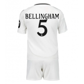 Real Madrid Jude Bellingham #5 Replika Hemmatröja Barn 2024-25 Kortärmad (+ byxor)