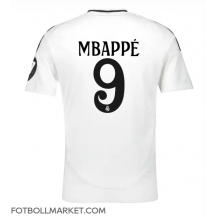 Real Madrid Kylian Mbappe #9 Replika Hemmatröja 2024-25 Kortärmad