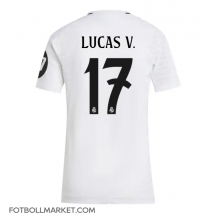 Real Madrid Lucas Vazquez #17 Replika Hemmatröja Dam 2024-25 Kortärmad