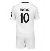 Real Madrid Luka Modric #10 Replika Hemmatröja Barn 2024-25 Kortärmad (+ byxor)