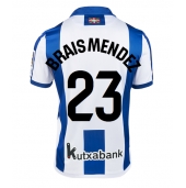 Real Sociedad Brais Mendez #23 Replika Hemmatröja 2024-25 Kortärmad