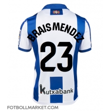 Real Sociedad Brais Mendez #23 Replika Hemmatröja 2024-25 Kortärmad