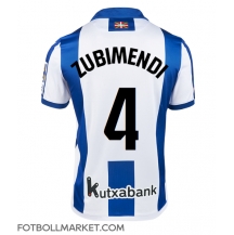 Real Sociedad Martin Zubimendi #4 Replika Hemmatröja 2024-25 Kortärmad