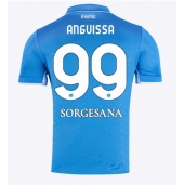 SSC Napoli Frank Anguissa #99 Replika Hemmatröja 2024-25 Kortärmad