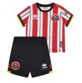 Sheffield United Replika Hemmatröja Barn 2024-25 Kortärmad (+ byxor)