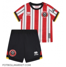 Sheffield United Replika Hemmatröja Barn 2024-25 Kortärmad (+ byxor)