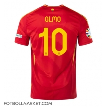 Spanien Dani Olmo #10 Replika Hemmatröja EM 2024 Kortärmad