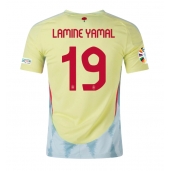 Spanien Lamine Yamal #19 Replika Bortatröja EM 2024 Kortärmad