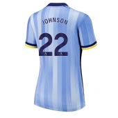 Tottenham Hotspur Brennan Johnson #22 Replika Bortatröja Dam 2024-25 Kortärmad