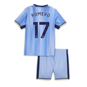 Tottenham Hotspur Cristian Romero #17 Replika Bortatröja Barn 2024-25 Kortärmad (+ byxor)