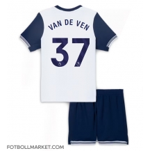 Tottenham Hotspur Micky van de Ven #37 Replika Hemmatröja Barn 2024-25 Kortärmad (+ byxor)