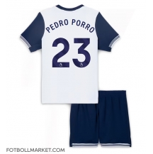 Tottenham Hotspur Pedro Porro #23 Replika Hemmatröja Barn 2024-25 Kortärmad (+ byxor)