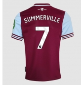 West Ham United Crysencio Summerville #7 Replika Hemmatröja 2024-25 Kortärmad