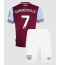 West Ham United Crysencio Summerville #7 Replika Hemmatröja Barn 2024-25 Kortärmad (+ byxor)