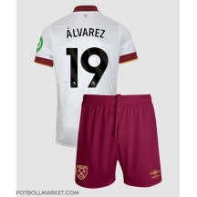 West Ham United Edson Alvarez #19 Replika Tredjetröja Barn 2024-25 Kortärmad (+ byxor)