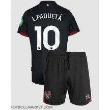 West Ham United Lucas Paqueta #10 Replika Bortatröja Barn 2024-25 Kortärmad (+ byxor)