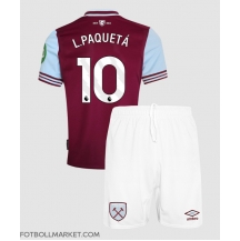 West Ham United Lucas Paqueta #10 Replika Hemmatröja Barn 2024-25 Kortärmad (+ byxor)