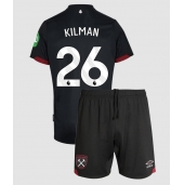 West Ham United Max Kilman #26 Replika Bortatröja Barn 2024-25 Kortärmad (+ byxor)