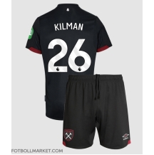 West Ham United Max Kilman #26 Replika Bortatröja Barn 2024-25 Kortärmad (+ byxor)