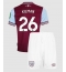 West Ham United Max Kilman #26 Replika Hemmatröja Barn 2024-25 Kortärmad (+ byxor)