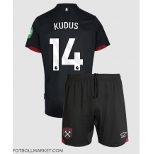 West Ham United Mohammed Kudus #14 Replika Bortatröja Barn 2024-25 Kortärmad (+ byxor)