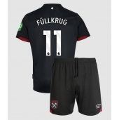 West Ham United Niclas Fullkrug #11 Replika Bortatröja Barn 2024-25 Kortärmad (+ byxor)